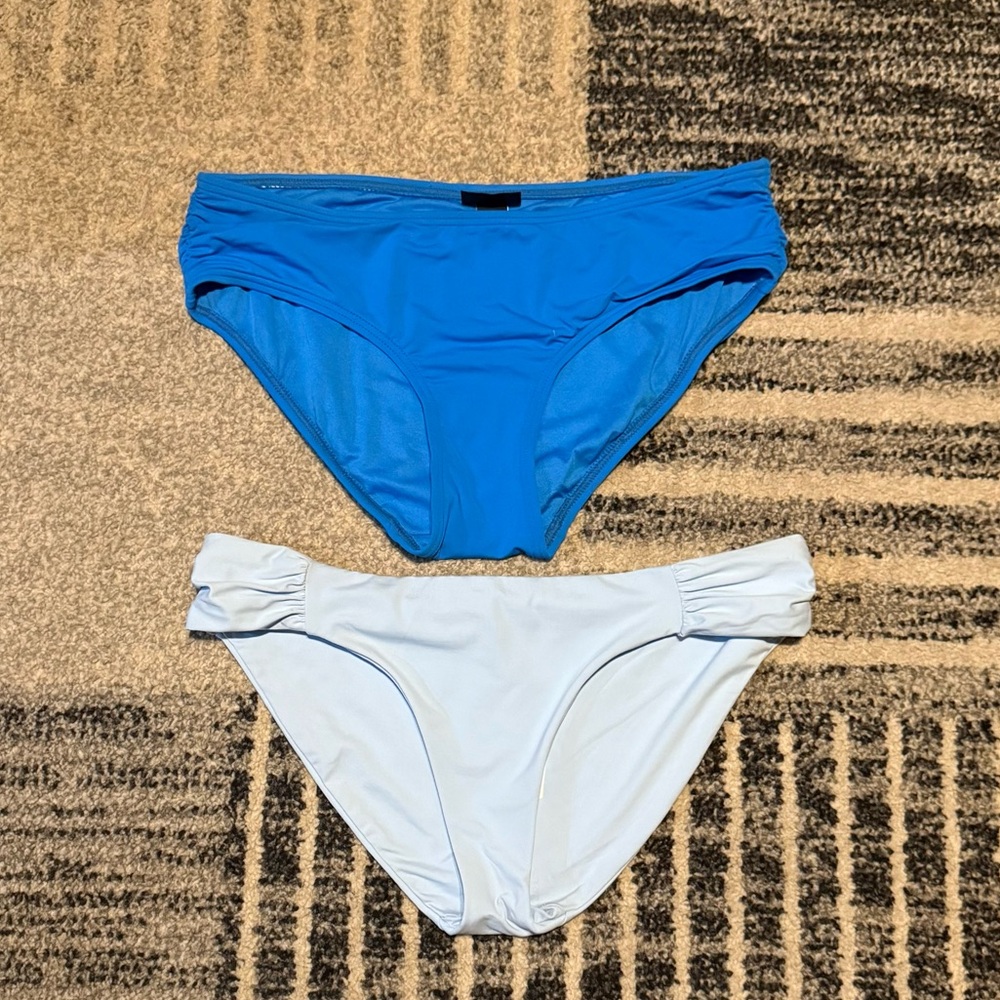Blue and Light Blue Bikini Bottoms